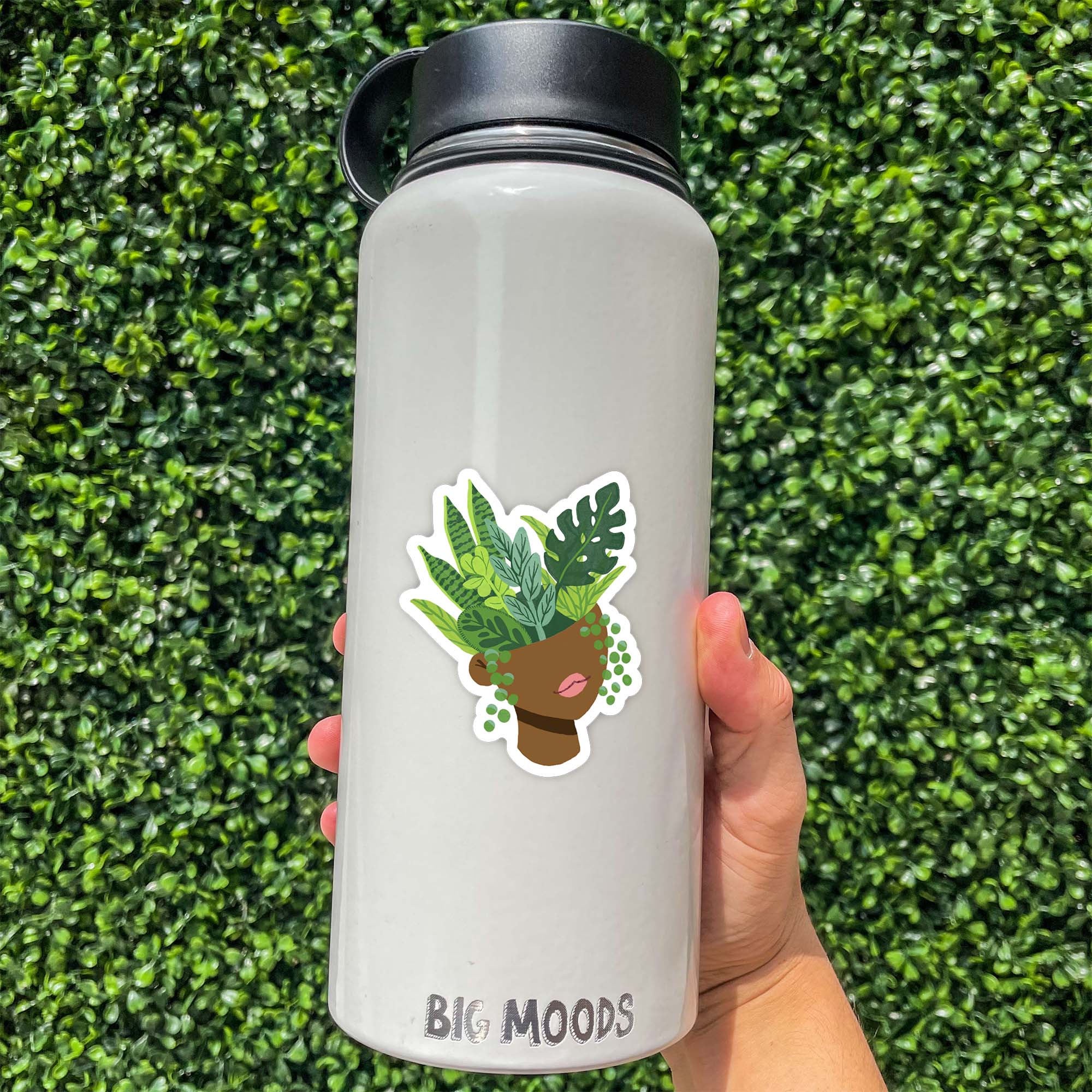 Sticker Pot Life Face Planter Pot Sticker – Big Moods