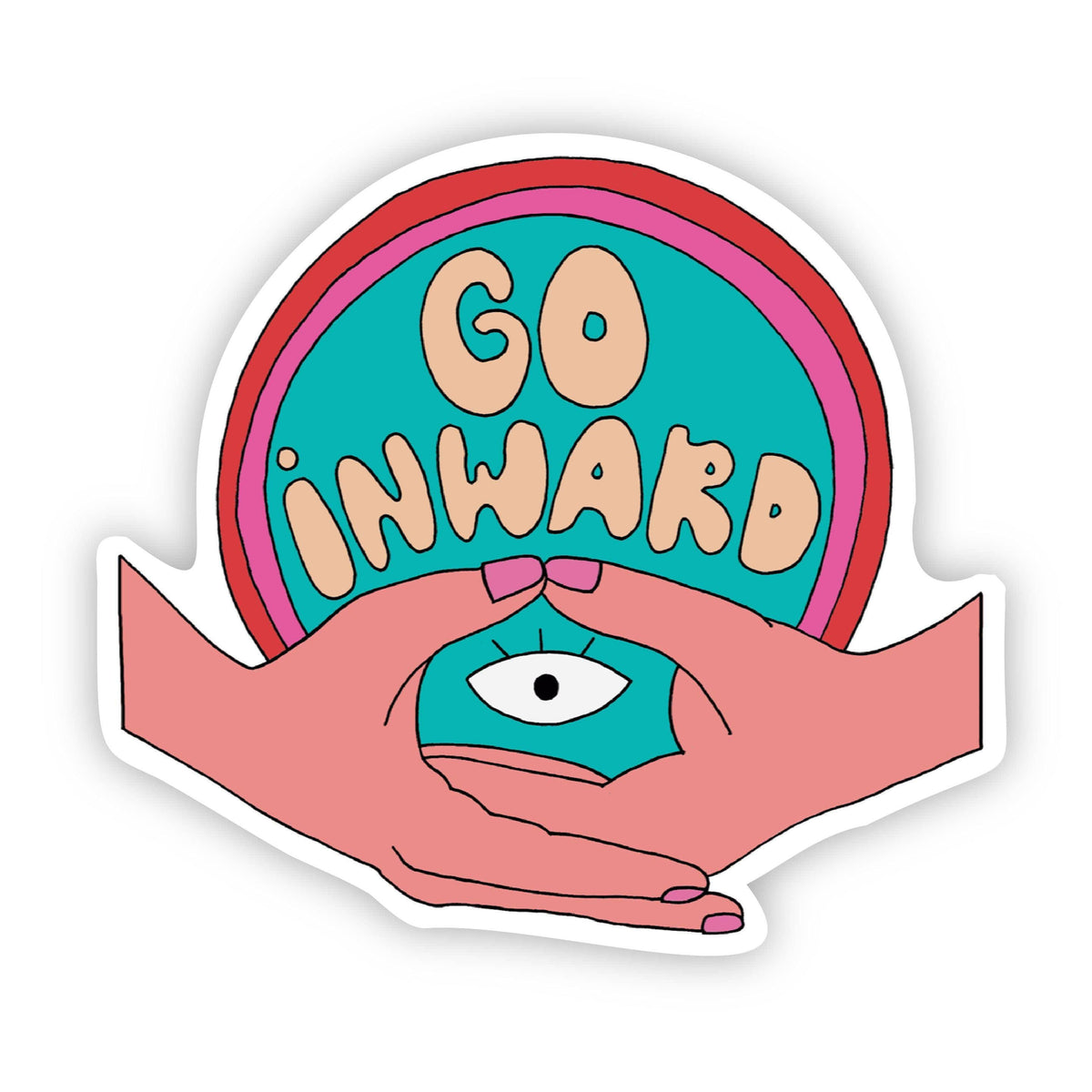 Go Inward Sticker – Big Moods