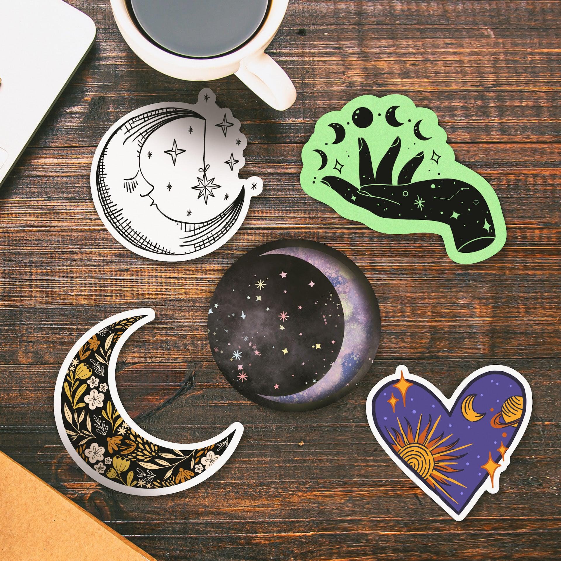 Butterfly and Moon Sticker – Big Moods