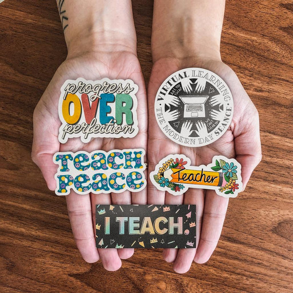 Teacher Sticker 8 Pack