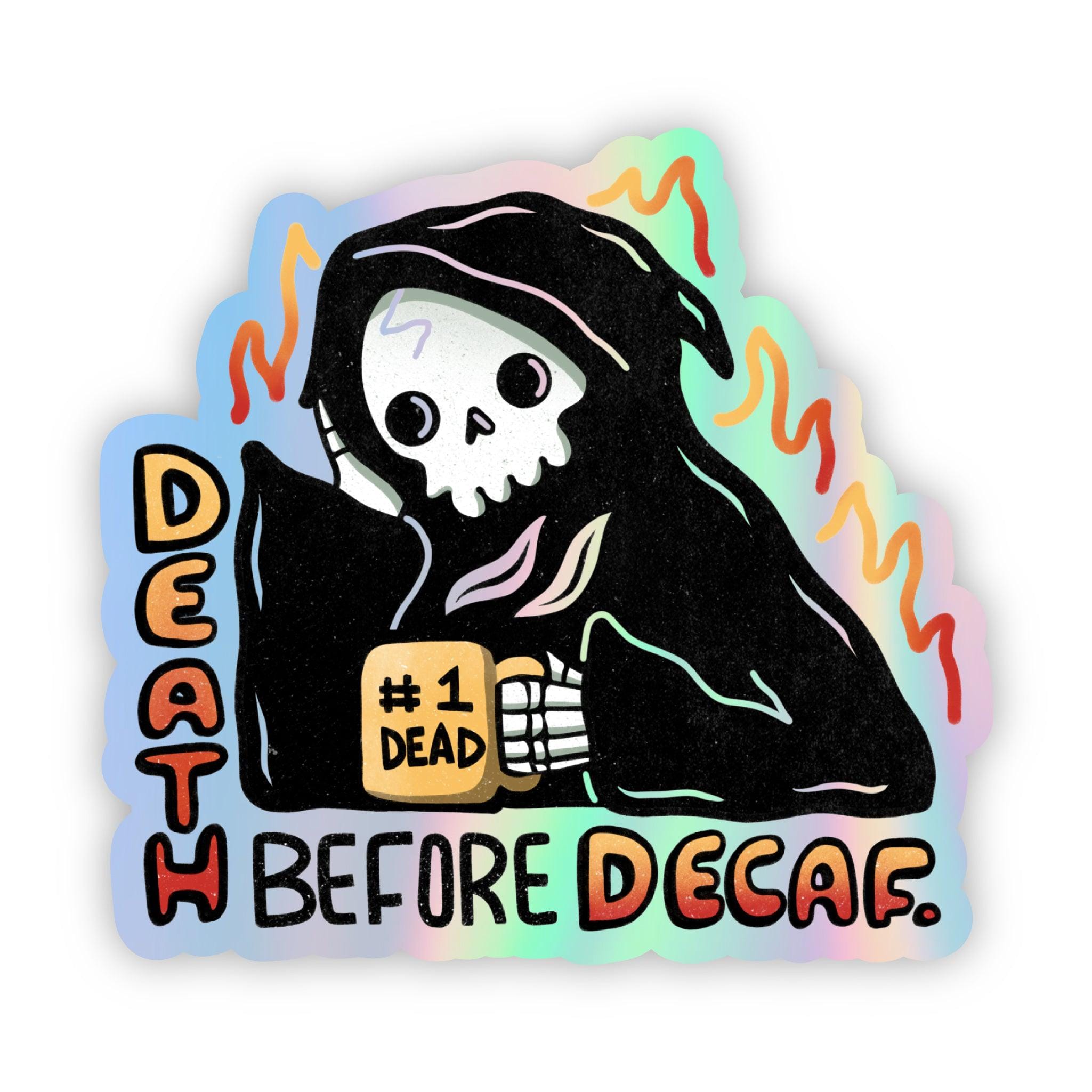 Death Reaper Sticker Grim Reaper Decal