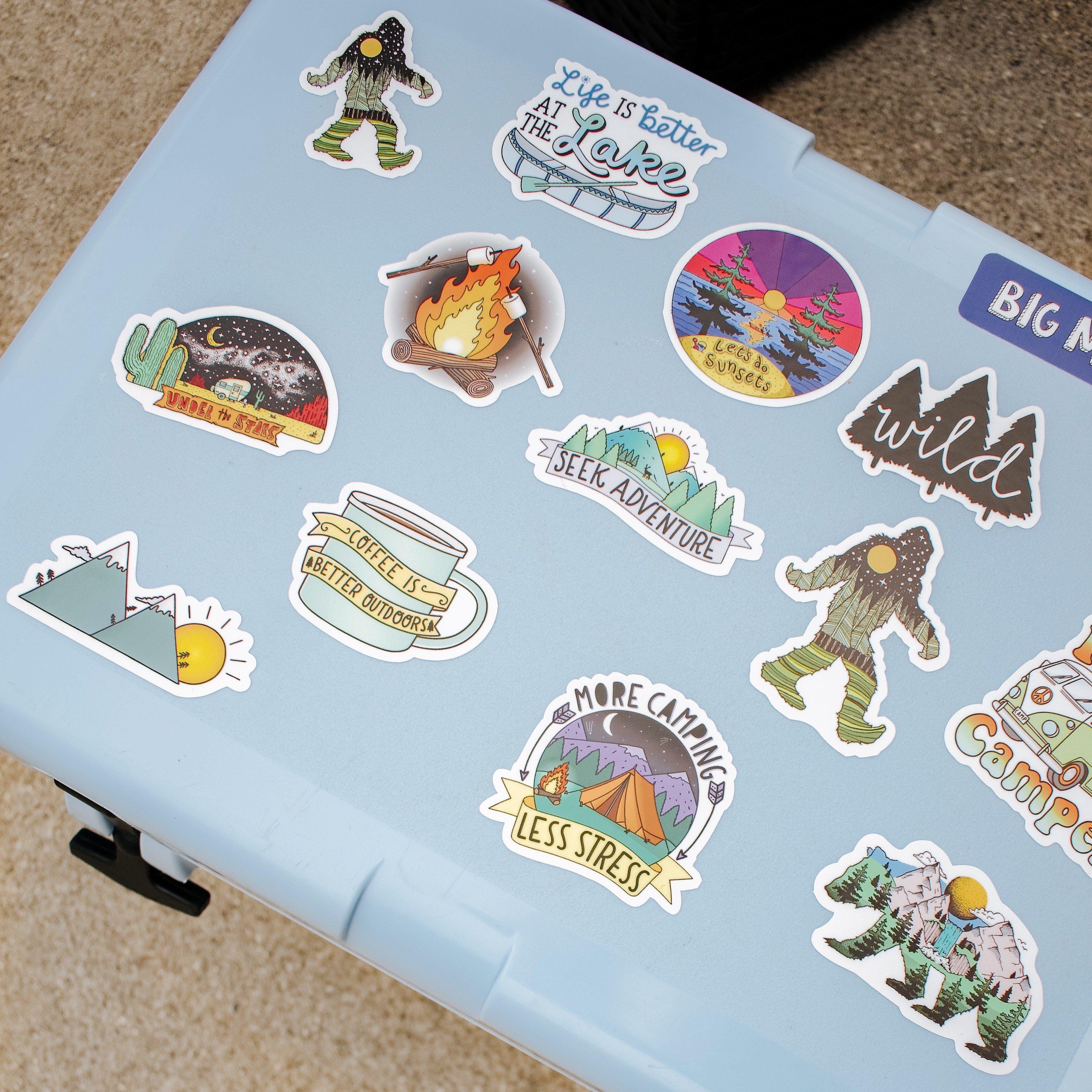 Big Moods Nature and Outdoors Sticker Pack 10pc