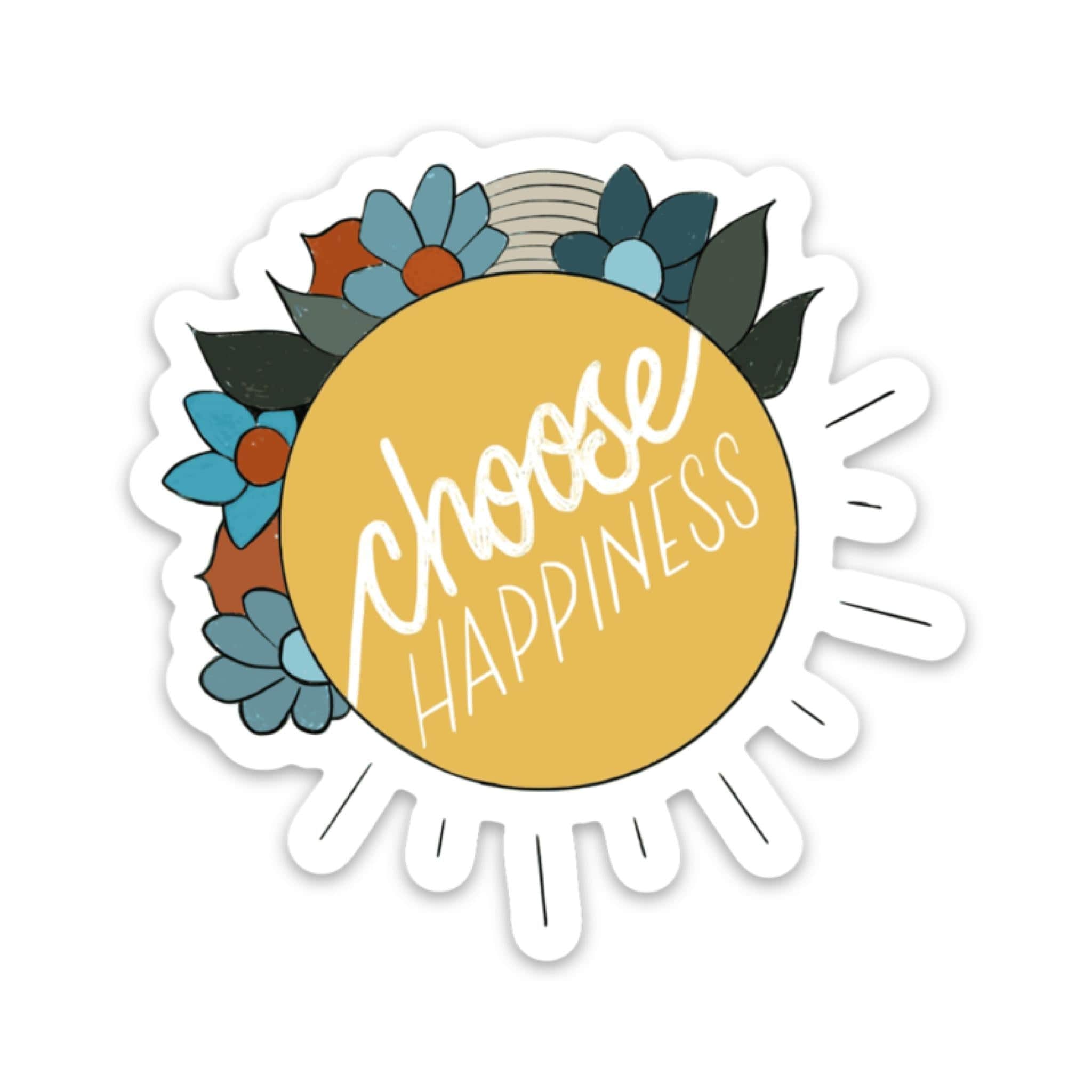 Choose Happiness Sticker Pack | 5 Stickers – Big Moods