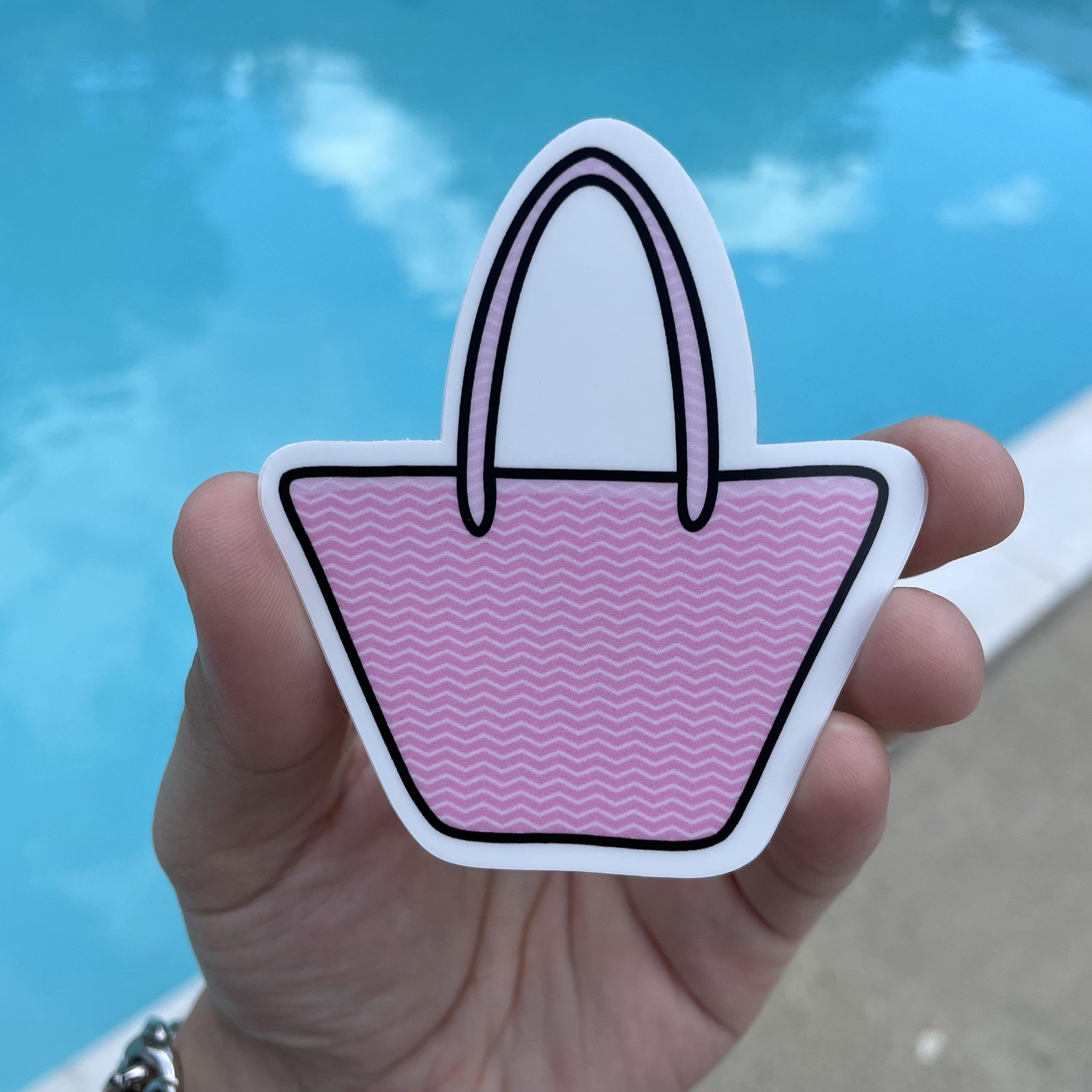 Pink Purse Aesthetic Sticker – Big Moods