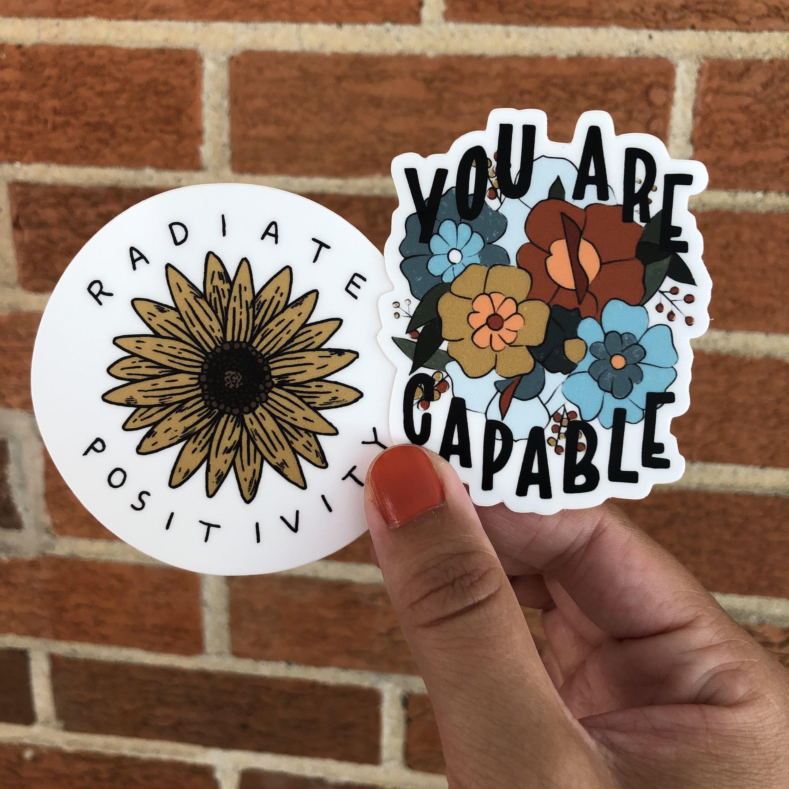 Bloom Positivity Sticker 5-Pack