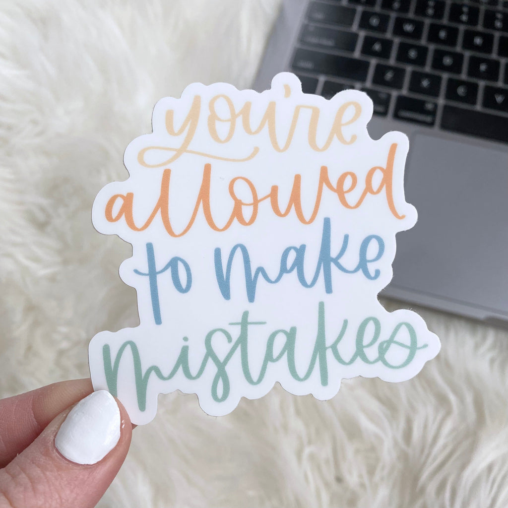 Past Mistake Visualization Sticker Mental Health Stickers – Page 6 – Big Moods
