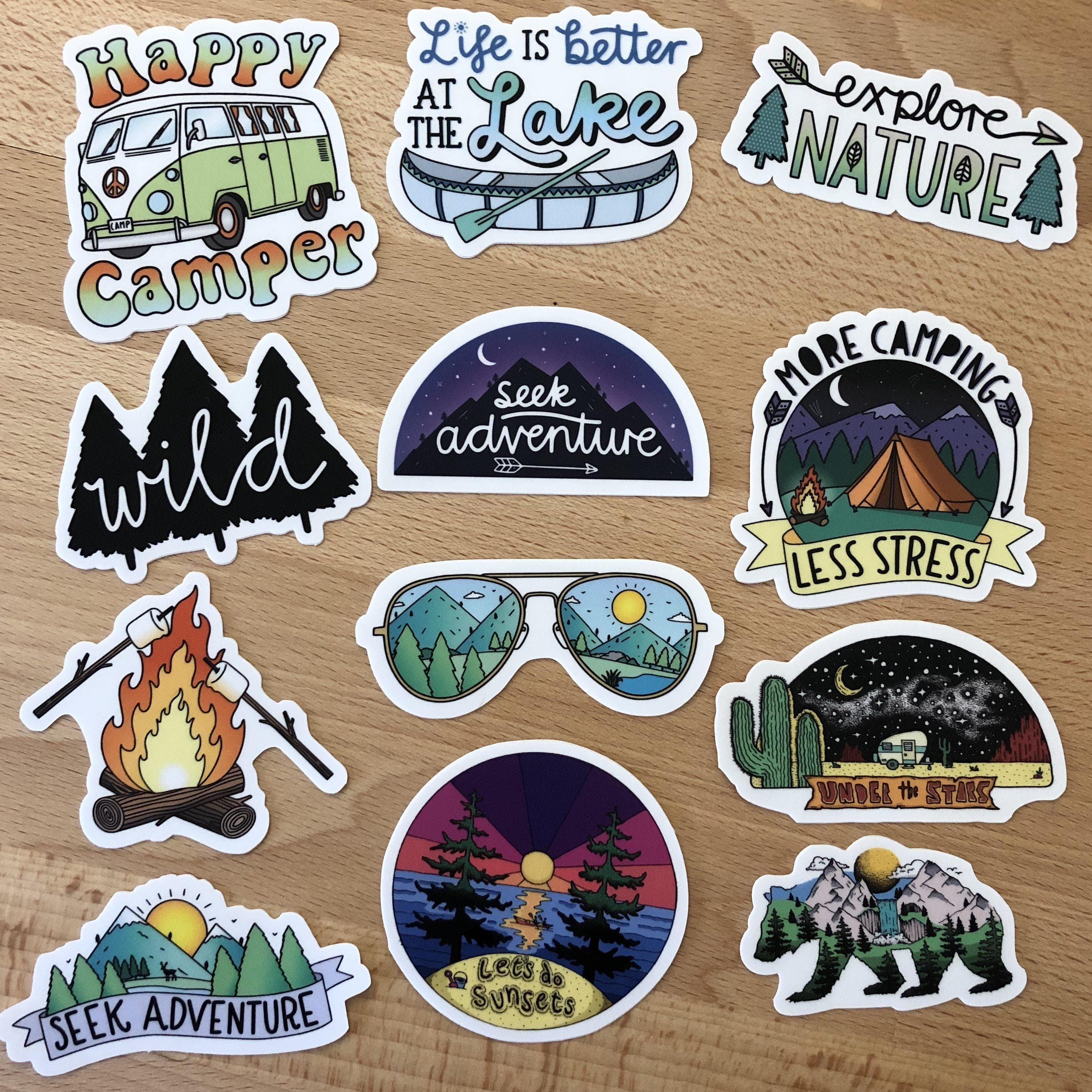 Ambient Sticker Nature Sticker Mega Pack – Big Moods