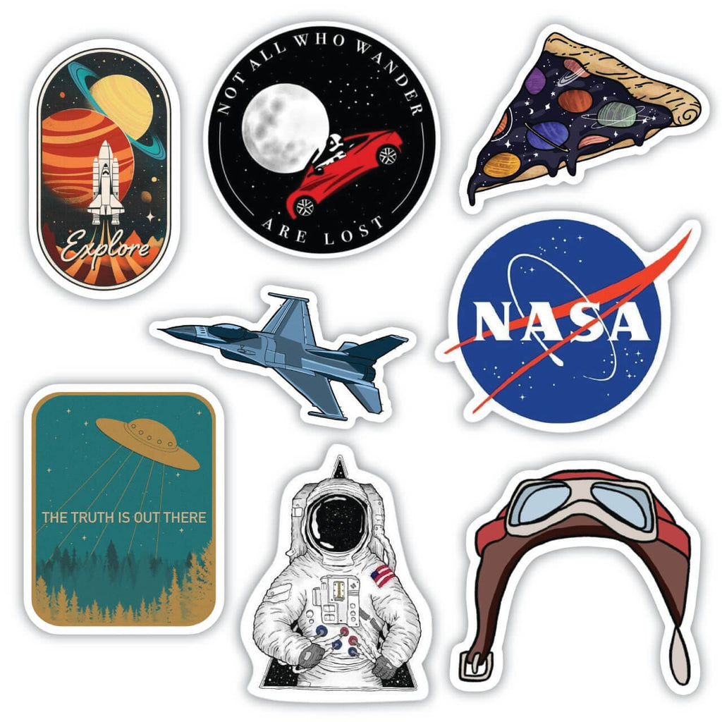 Space Themed Stickers – Page 6 – Big Moods