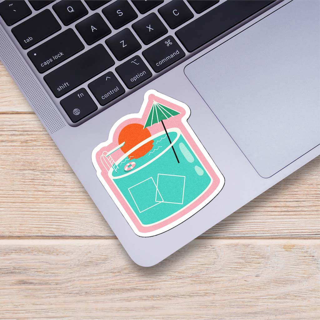 Clear Swimming Pool Sticker – Big Moods