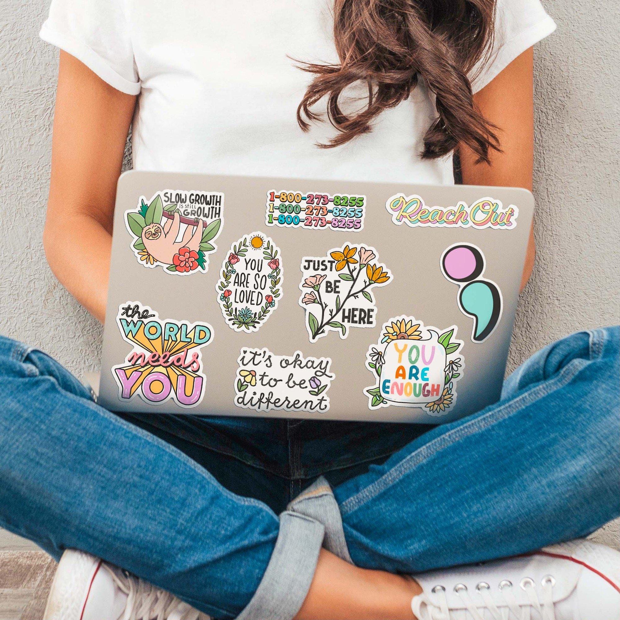 Mental Health Awareness Stickers 9 Pack – Big Moods