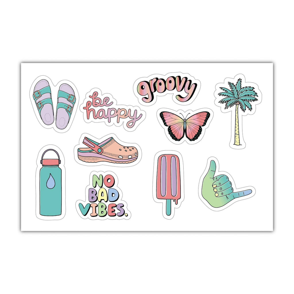 Mini Sticker Board Mini Sticker Sheets – Big Moods