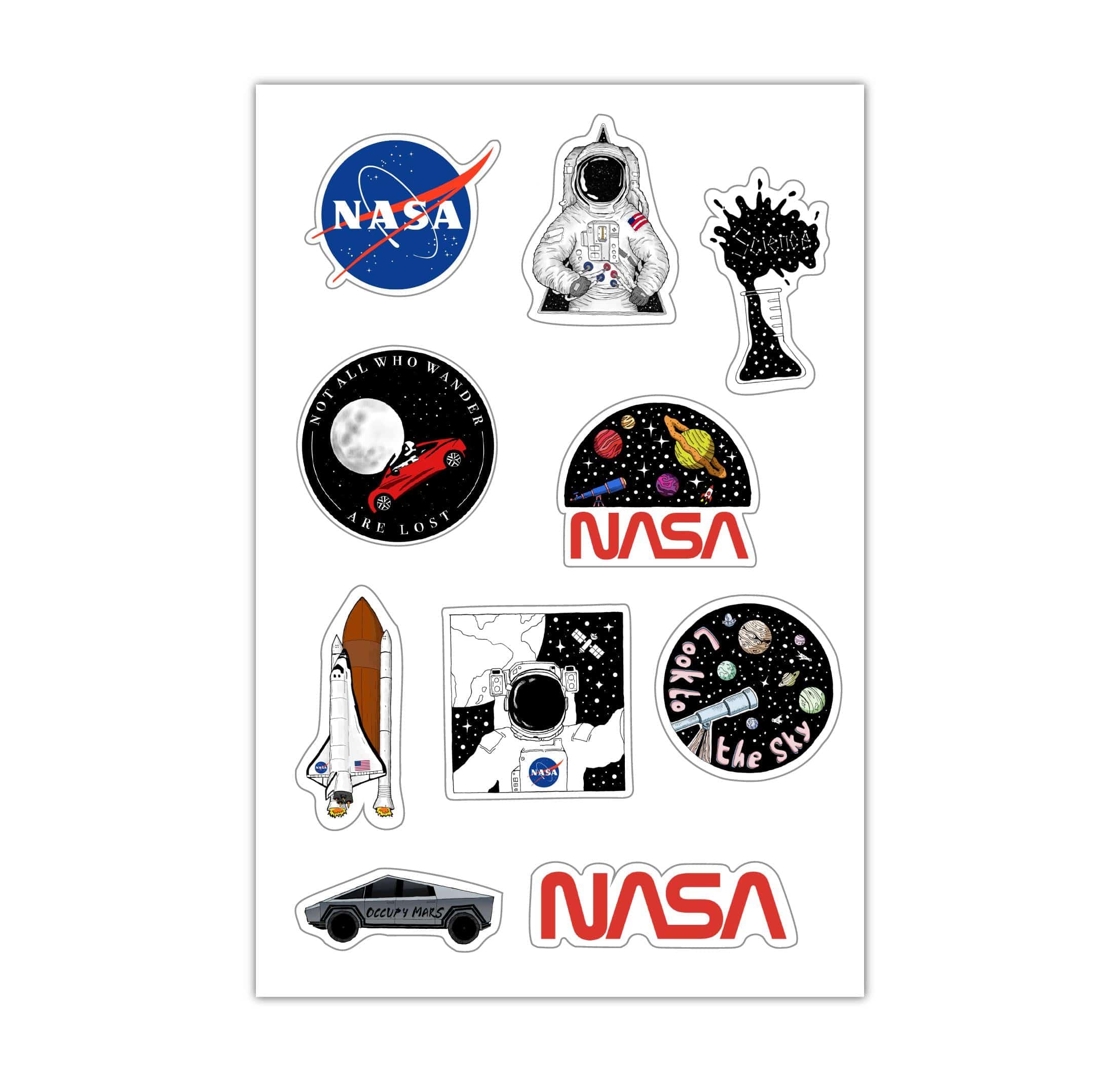 Printable Nasa Decals