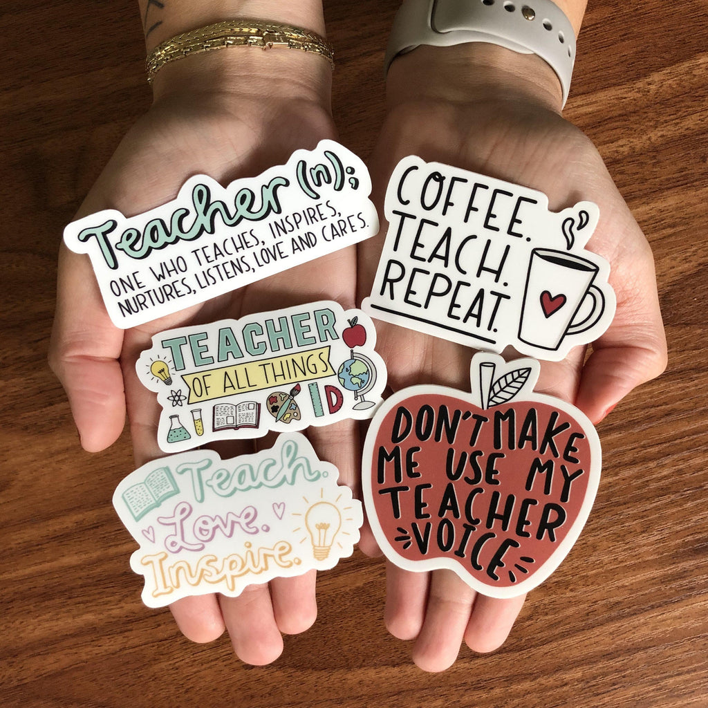 Teacher Sticker 14 Pack Classic – Big Moods