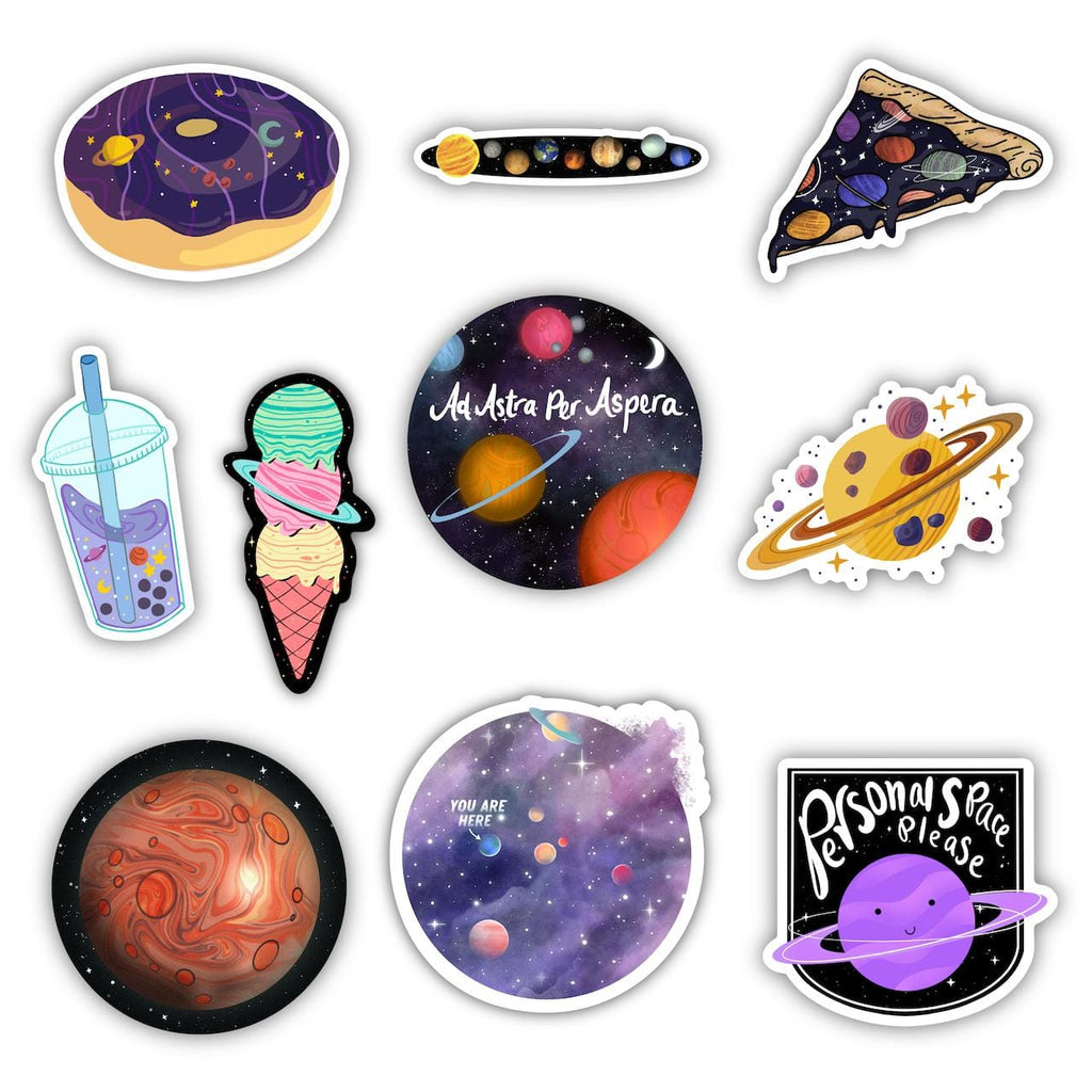 Space Themed Stickers – Page 5 – Big Moods