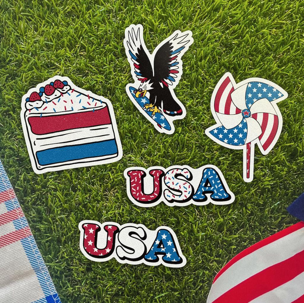 Posts Sticker Us USA Sticker 5 Pack – Big Moods
