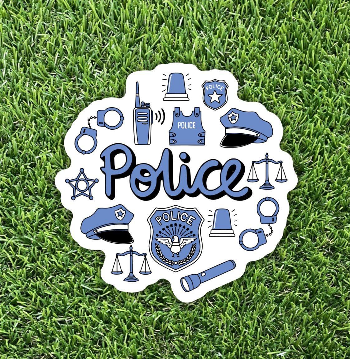 Police Sticker – Big Moods