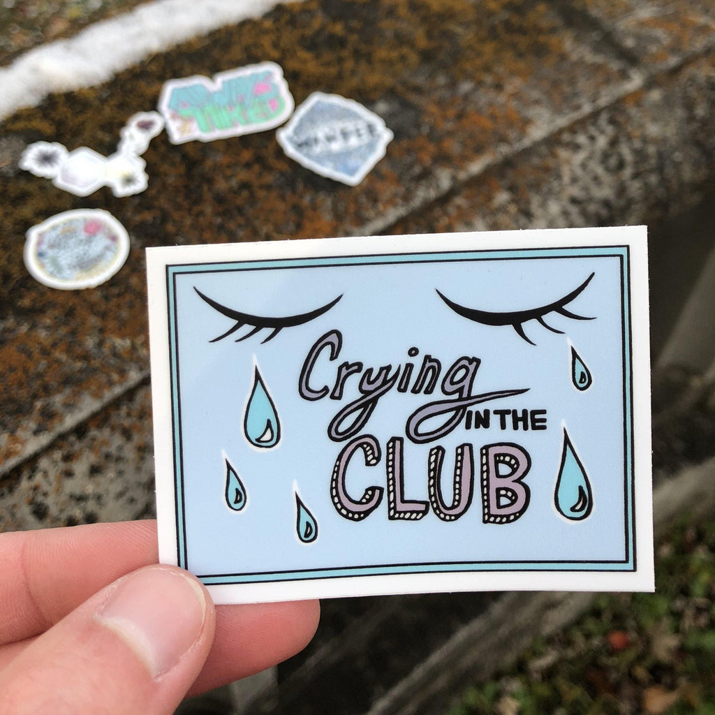Cry Help Sticker Mental Health Stickers – Page 6 – Big Moods