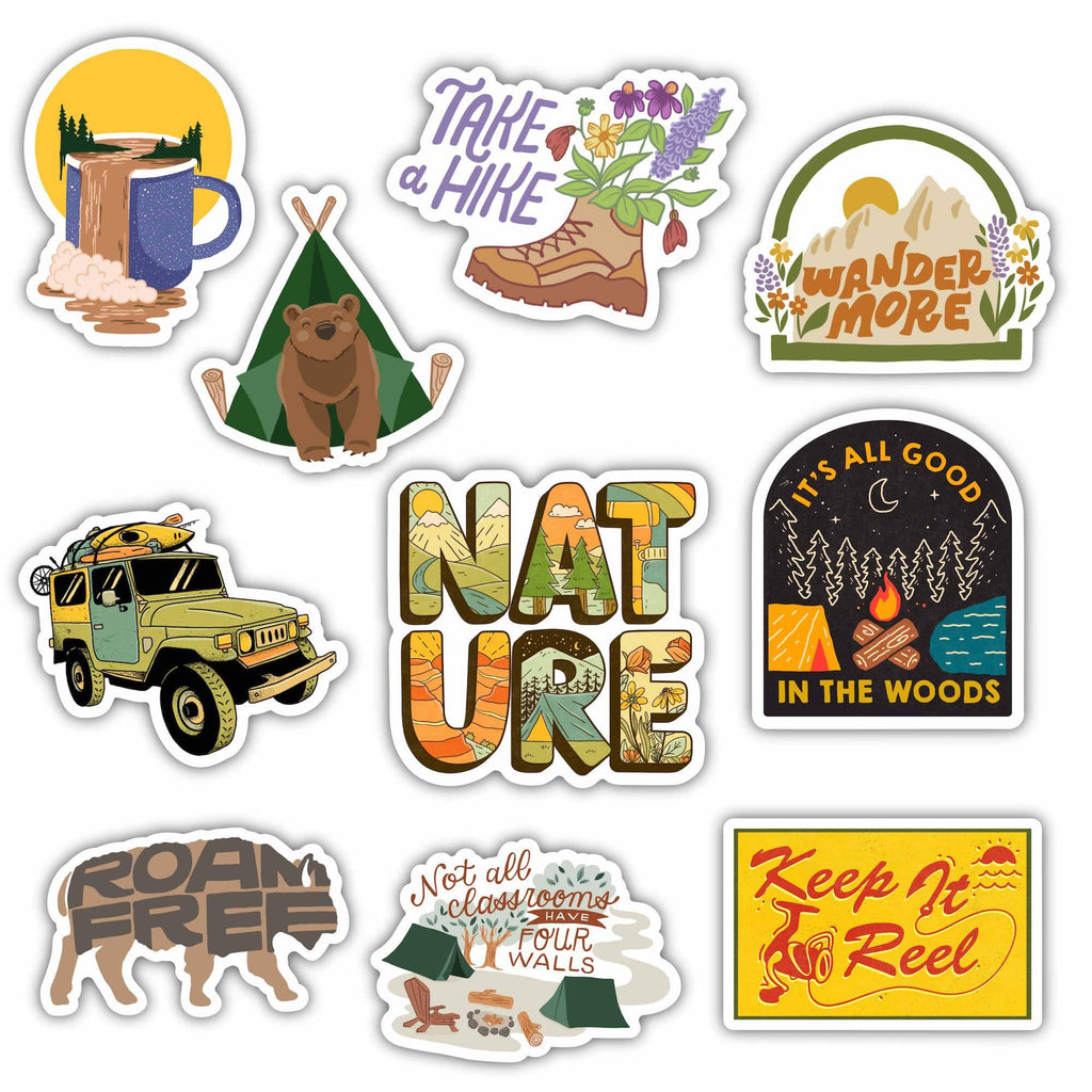 Land Sticker Nature Stickers – Page 11 – Big Moods